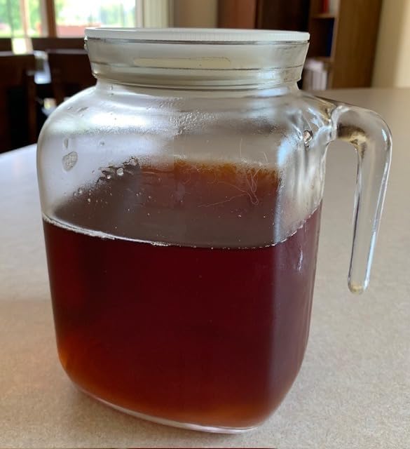 Bormioli Rocco Hermetic Seal Pitcher With Lid and Spout [68 Ounce] for Homemade Juice & Iced Tea or for Glass Milk Bottles, Clear - Customer Photo 1