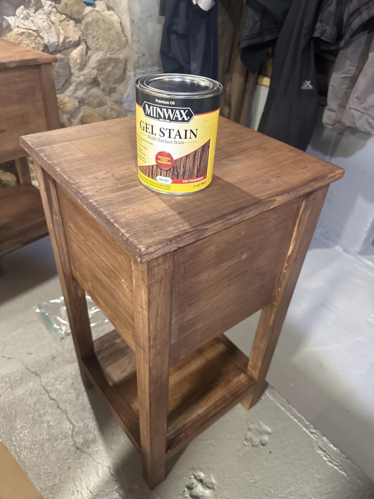Minwax Gel Stain for Interior Wood Surfaces, Quart, Coffee Customer Review Minwax Gel Stain for Interior Wood Surfaces, Quart, Coffee - Customer Photo 1