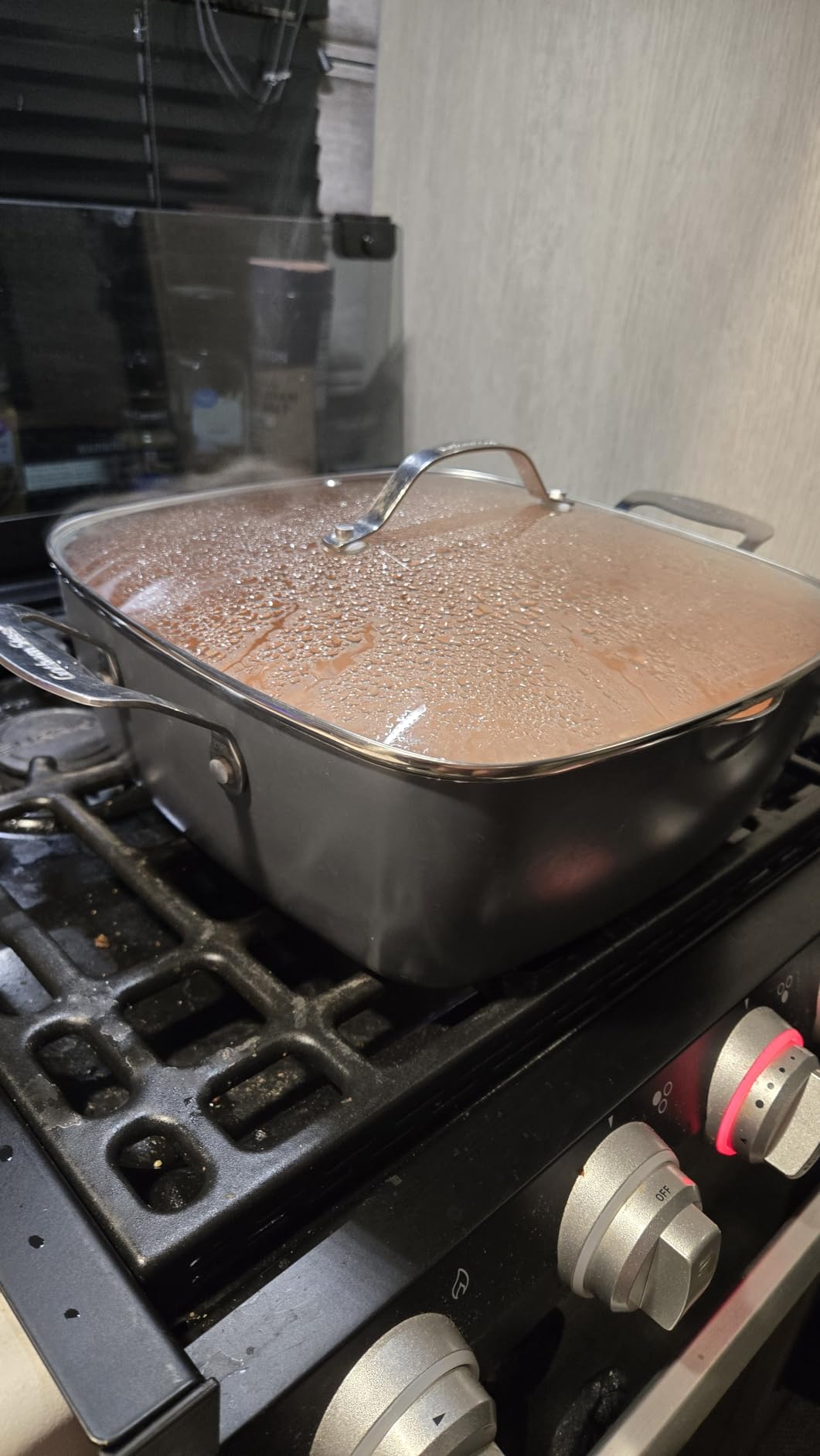 Gotham Steel 9.5 Inch Copper Non Stick Frying Pans, Ceramic Non Toxic Frying Pans Nonstick Skillet Made Without PFOA PFOS, Lightweight, Stay Cool Handle, Oven and Dishwasher Safe - Customer Photo 1