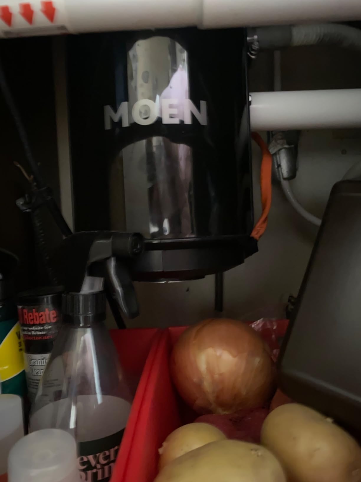 Moen Host Series 3/4 HP Continuous Feed Garbage Disposal with Sound Reduction for Kitchen Sink, Power Cord Included, GXS75C Customer Review Moen Host Series 3/4 HP Continuous Feed Garbage Disposal with Sound Reduction for Kitchen Sink, Power Cord Included, GXS75C - Customer Photo 1