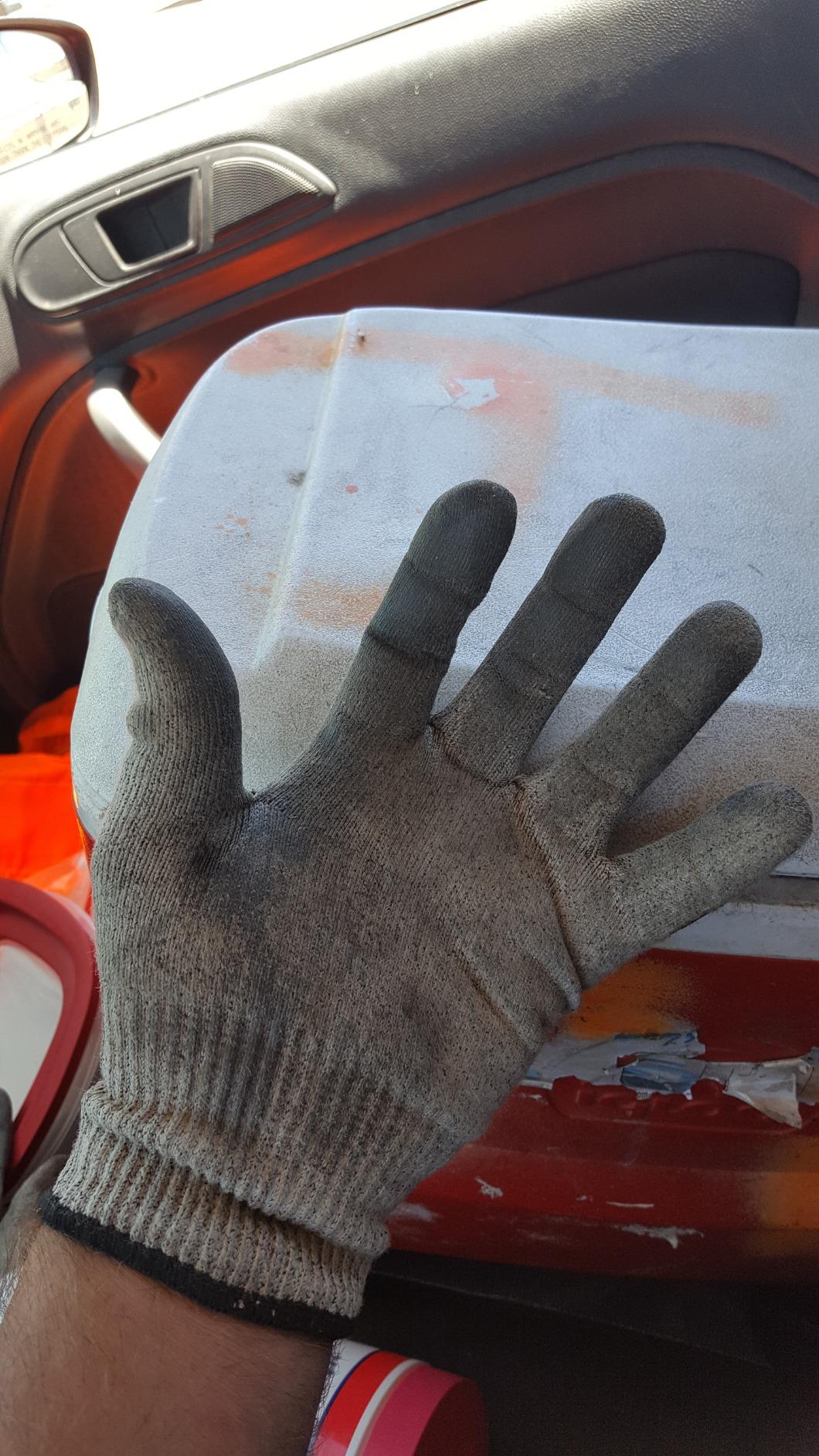 FORTEM Cut Resistant Gloves, 4x, Level 5 Protection Cutting Gloves For Oyster Shucking, Kitchen Work, Food Grade - Customer Photo 2