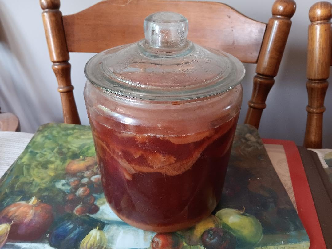 Anchor Hocking Heritage Hill 1 Gallon Glass Jar with Lid, Set of 2 - Customer Photo 1