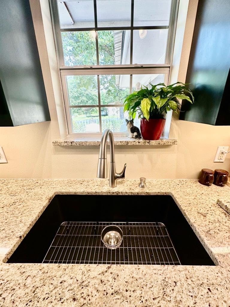 Elkay Quartz Classic ELGRU13322GS0 Greystone Single Bowl Undermount Sink - Customer Photo 1
