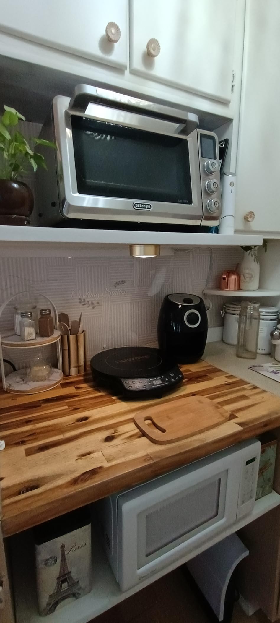 Duxtop Portable Induction Cooktop Burner, Induction Hot Plate with LCD Sensor Touch 1800 Watts, Silver 9600LS/BT-200DZ - Customer Photo 2