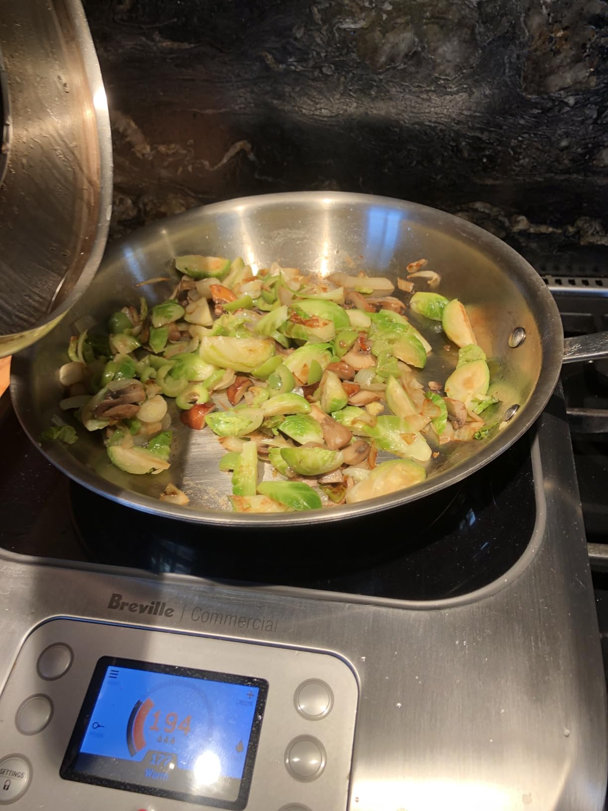 Breville Commercial CMC850BSS Control Freak Precise Temperature Controlled Induction Cooktop, Brushed Stainless Steel - Customer Photo 3