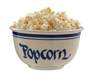 The Original Salbree Collapsible Silicone Microwave Popcorn Popper Maker Machine, Microwavable Bowl Holds 16 Cups, Uses Hot Air and Oil Always Optional - The Most Colors Available (Blue) - Customer Photo 2