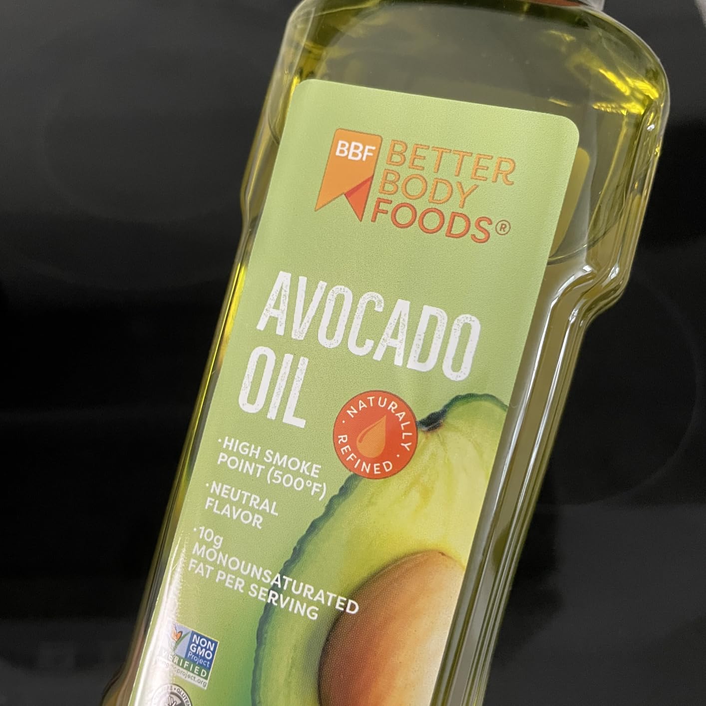 BetterBody Foods Refined Avocado Oil, Non-GMO Cooking Oil, Kosher, Keto and Paleo Diet Friendly, Frying, Baking, Avocado Oil, 500 mL, 16.9 Fl Oz Customer Review BetterBody Foods Refined Avocado Oil, Non-GMO Cooking Oil, Kosher, Keto and Paleo Diet Friendly, Frying, Baking, Avocado Oil, 500 mL, 16.9 Fl Oz - Customer Photo 5