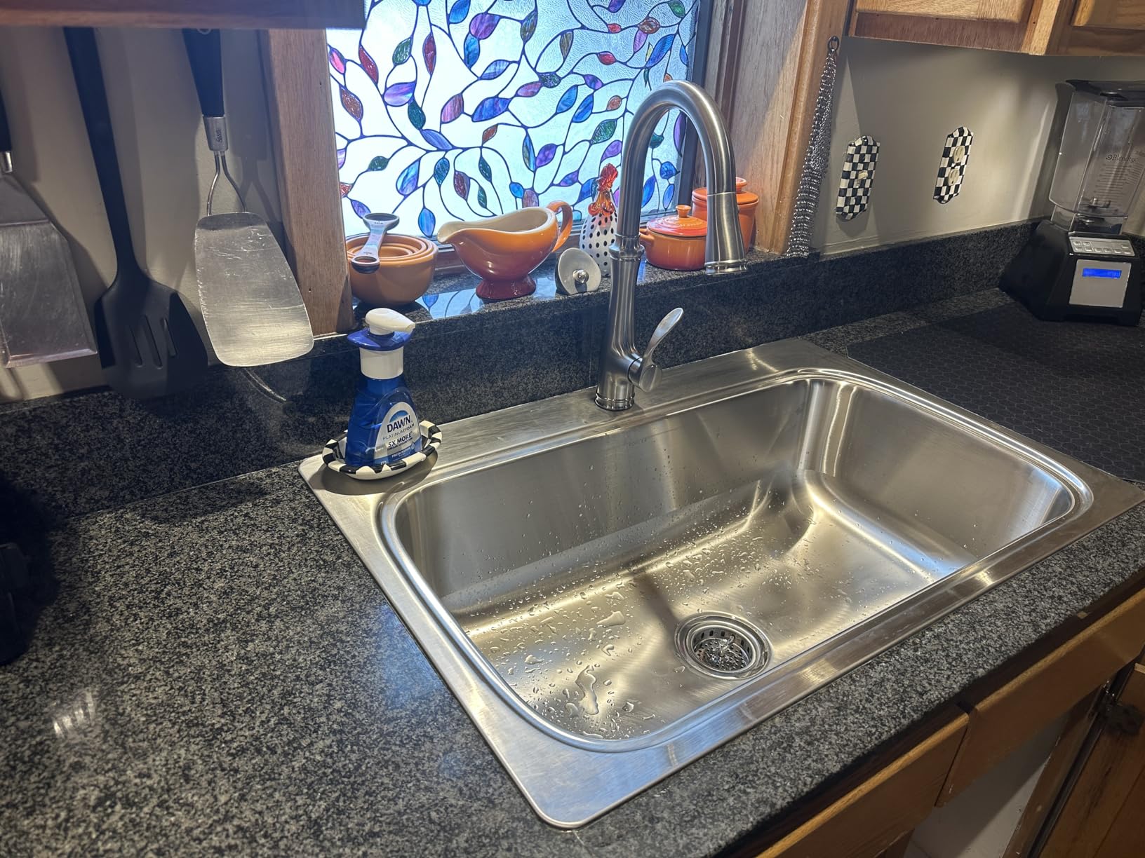 Therapy Stainless Steel Cleaner and Polish 100% USDA Biobased, Fingerprint and Residue Remover, Lavender Essential Oil Scent, Sink Cleaner, Grill Spray - Customer Photo 1
