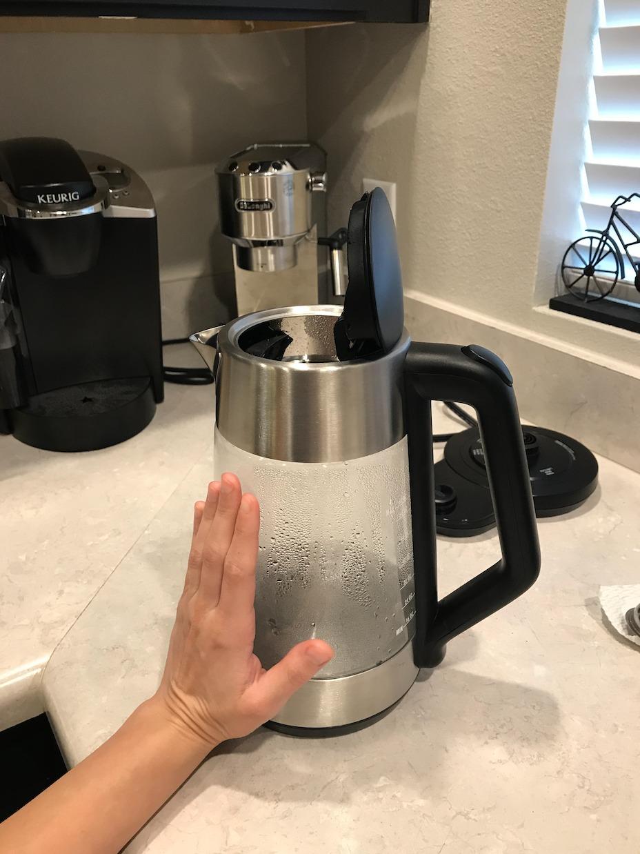 OXO Brew Adjustable Temperature Kettle, Electric, Clear Customer Review OXO Brew Adjustable Temperature Kettle, Electric, Clear - Customer Photo 3