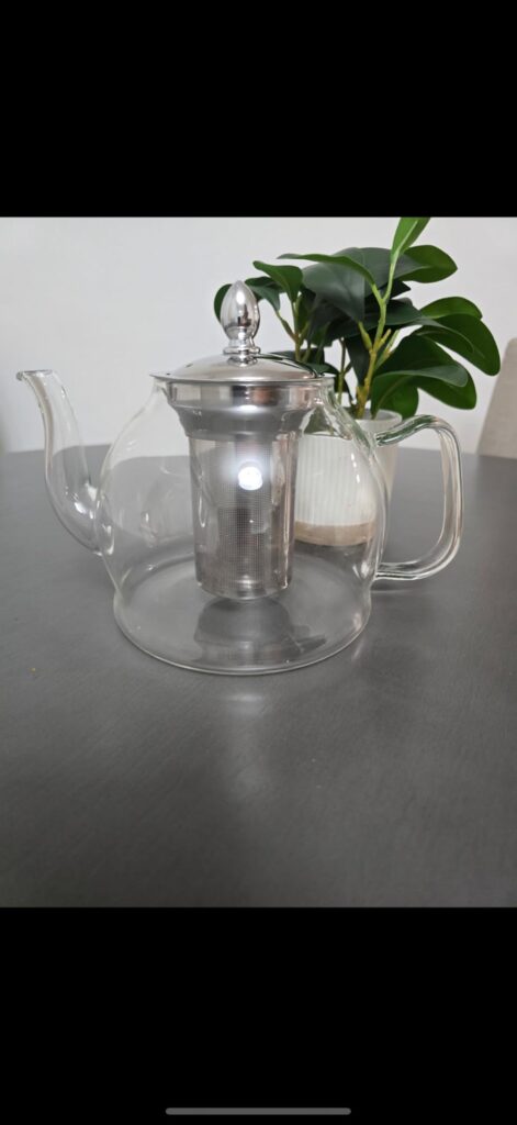 HIWARE 1000ml Glass Teapot with Removable Infuser, Stovetop Safe Tea Kettle, Blooming and Loose Leaf Tea Maker Set Customer Review Best Teapots For Loose Leaf Tea