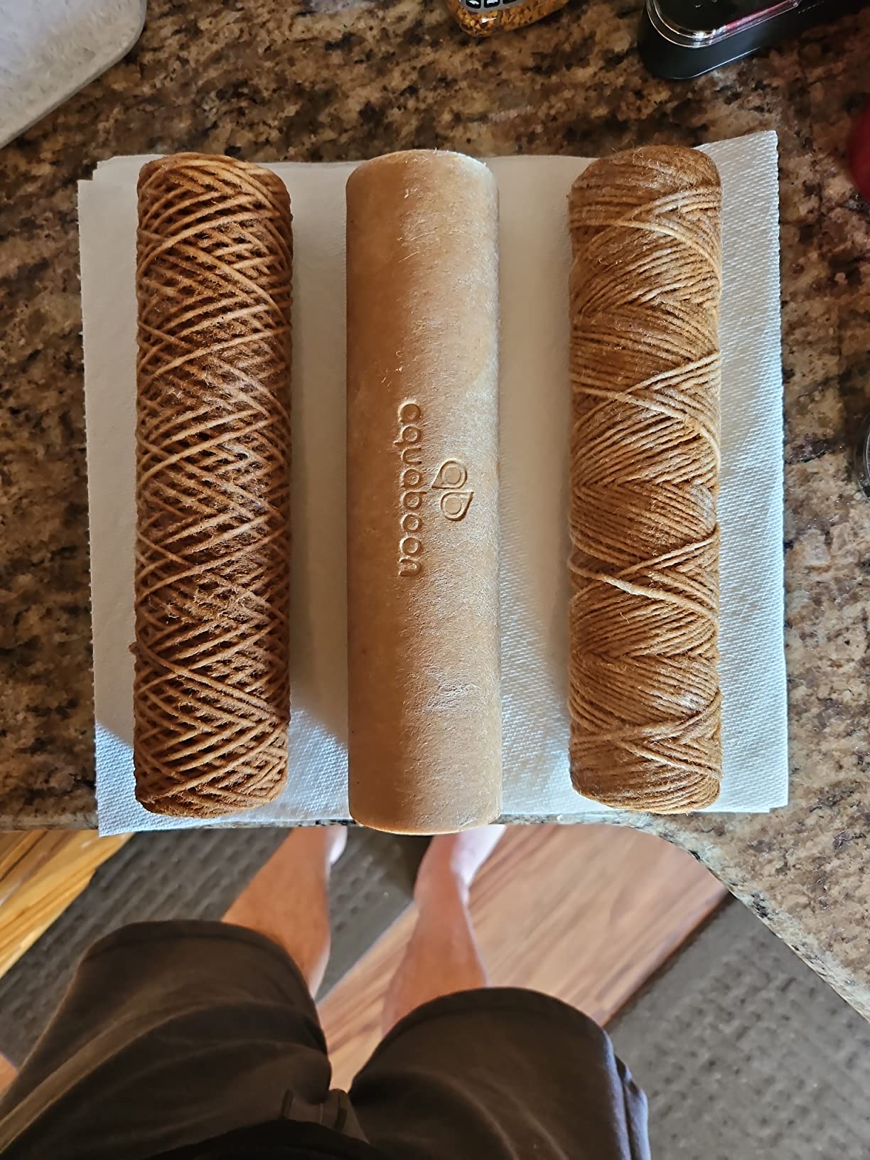 Aquaboon 5 Micron 10 x 2.5 Sediment Filter - Whole House Water Filter Replacement Compatible with Well Water Filters - P5, AP110, WHKF-GD05, 6 Pack Customer Review Aquaboon 5 Micron 10 x 2.5 Sediment Filter - Whole House Water Filter Replacement Compatible with Well Water Filters - P5, AP110, WHKF-GD05, 6 Pack - Customer Photo 2