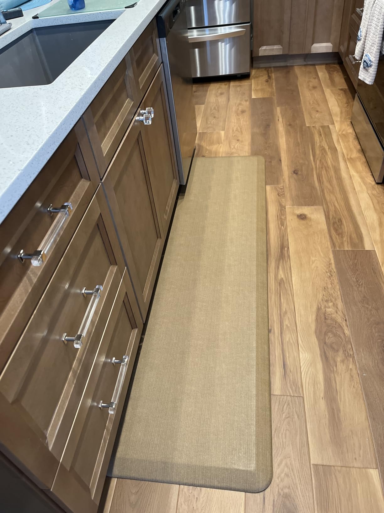 GelPro Designer Comfort Ergo-Foam Cushioned Anti-Fatigue Standing Kitchen Floor Mat, Padded Stain-Resistant, Waterproof, Non-Slip Comfort Padded Desk/Office Mat - 20 GelPro Designer Comfort Ergo-Foam Cushioned Anti-Fatigue Standing Kitchen Floor Mat, Padded Stain-Resistant, Waterproof, Non-Slip Comfort Padded Desk/Office Mat - 20