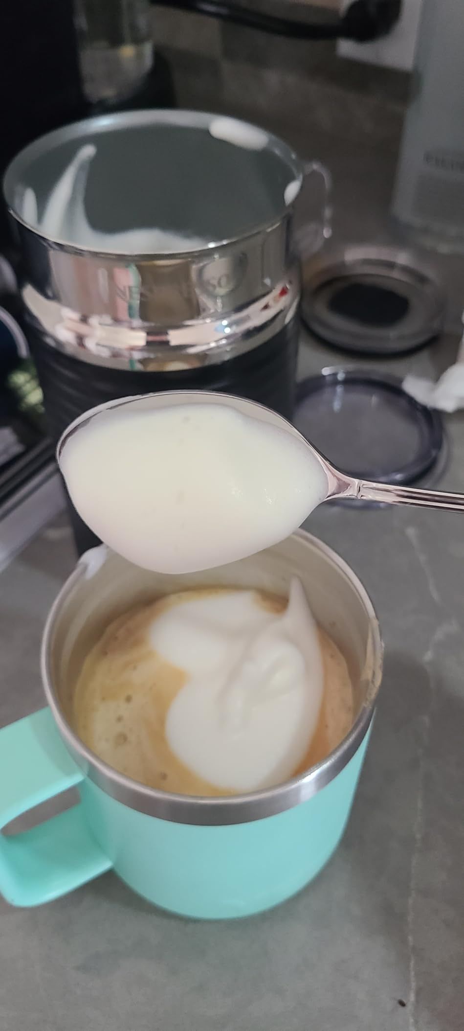 Nespresso CitiZ Original Espresso Machine by De'Longhi, Black Customer Review Nespresso CitiZ Original Espresso Machine by De'Longhi, Black - Customer Photo 1