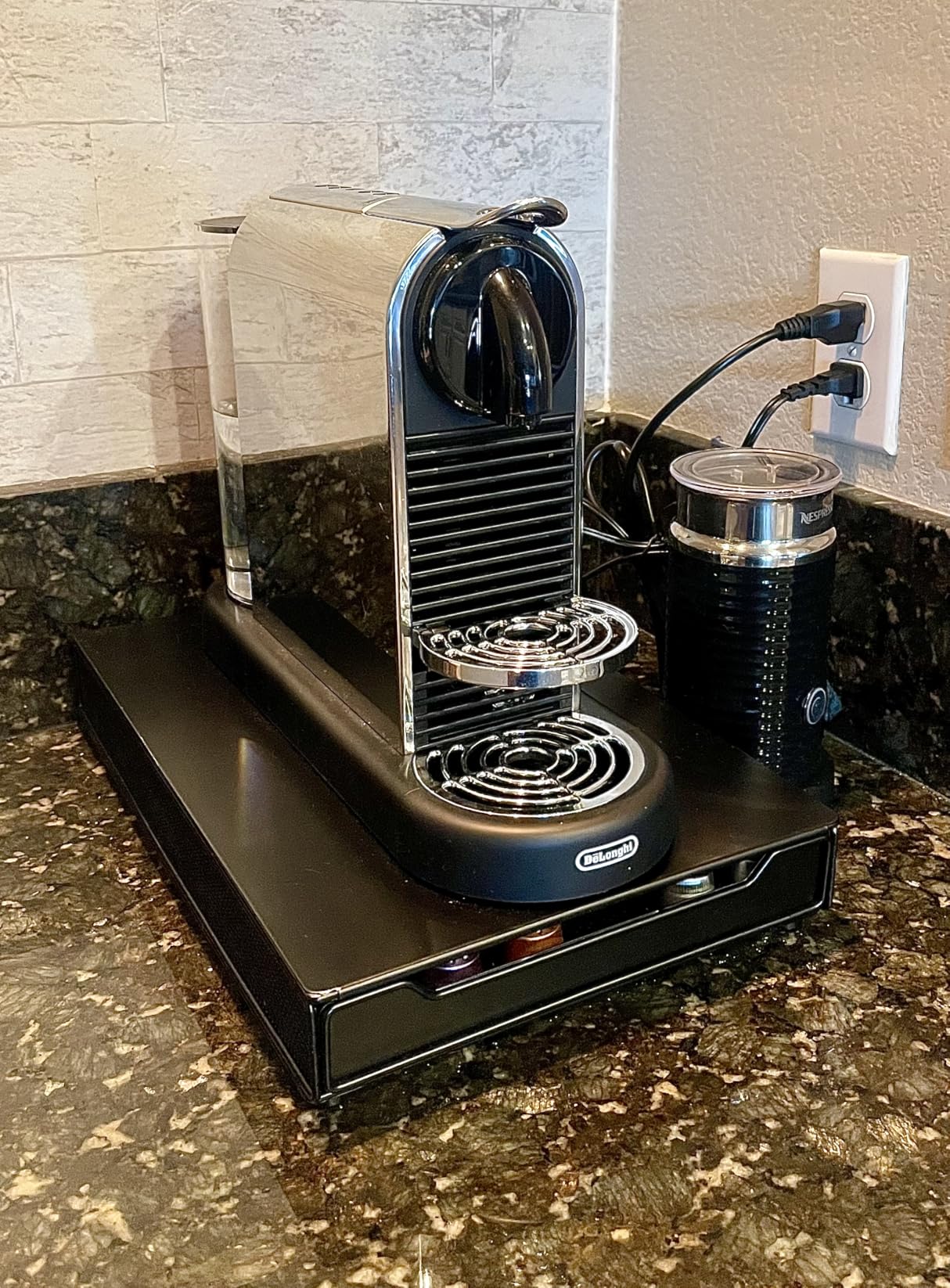 Nespresso Aeroccino 3 Milk Frother, Black, Steel Customer Review Nespresso Aeroccino 3 Milk Frother, Black, Steel - Customer Photo 1