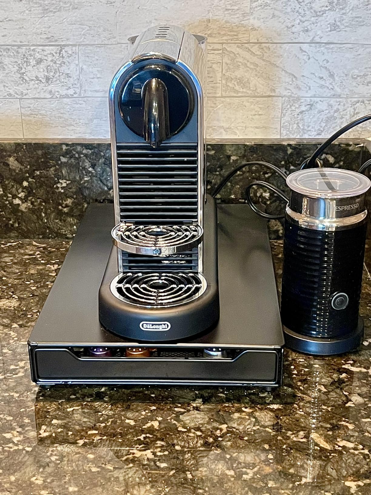 Nespresso Aeroccino 3 Milk Frother, Black, Steel Customer Review Nespresso Aeroccino 3 Milk Frother, Black, Steel - Customer Photo 2