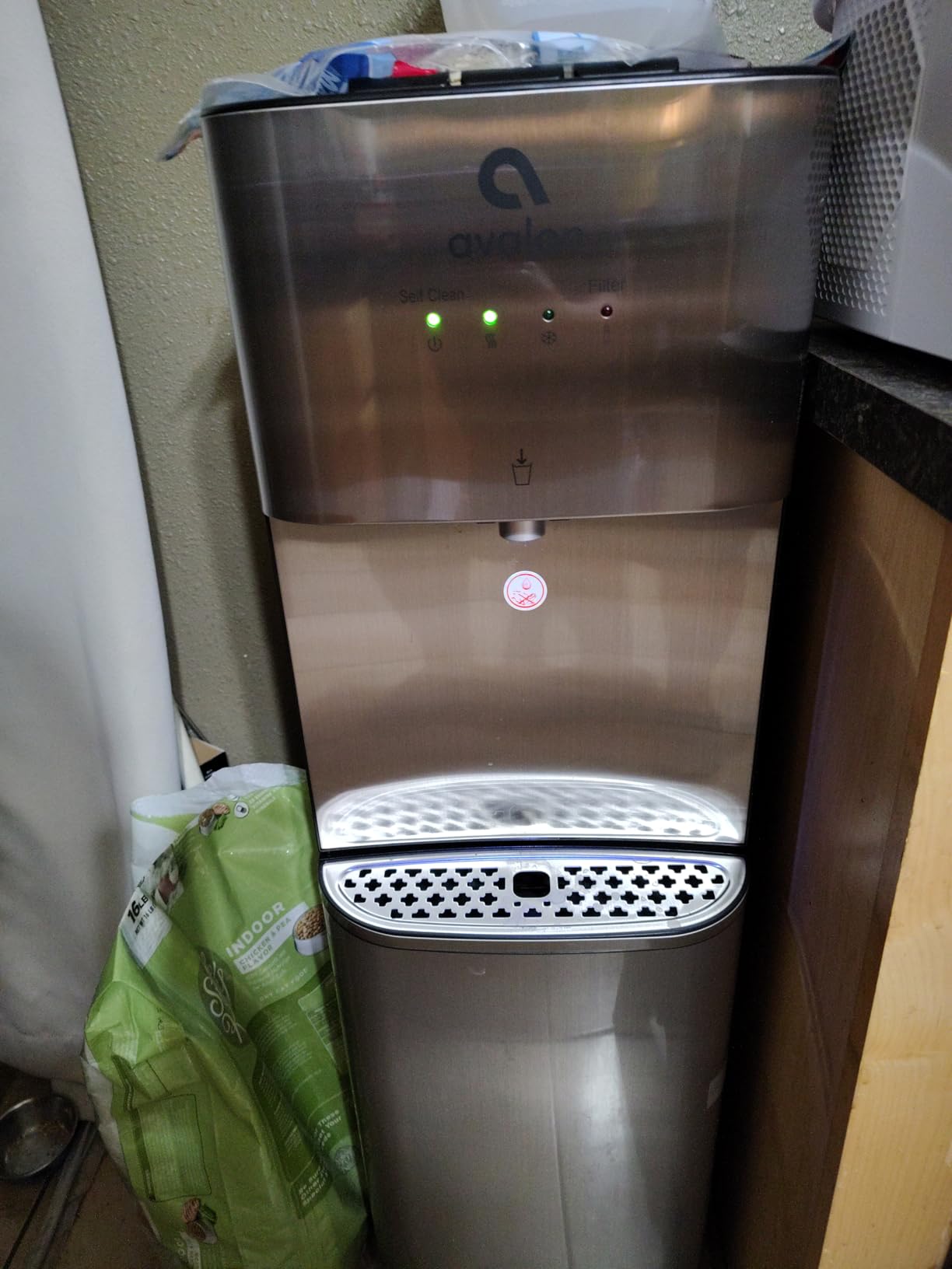 Avalon Self Cleaning Bottleless Water Cooler Water Dispenser - 3 Temperature Settings - Hot, Cold & Room Water, Durable Stainless Steel Cabinet, NSF Certified Filter- UL Listed - Customer Photo 5