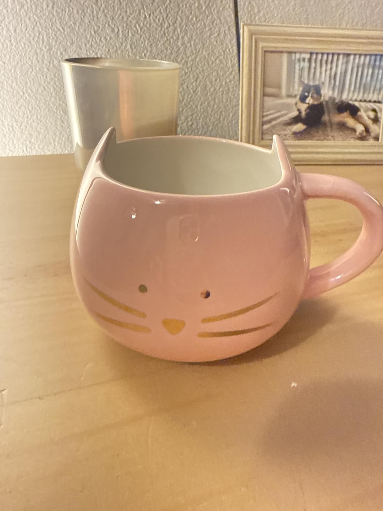 Koolkatkoo Cute Ceramic Cat Coffee Mug 12 oz Cat Lovers Kitty Tea Mugs Gifts for Women Girls Black - Customer Photo 1