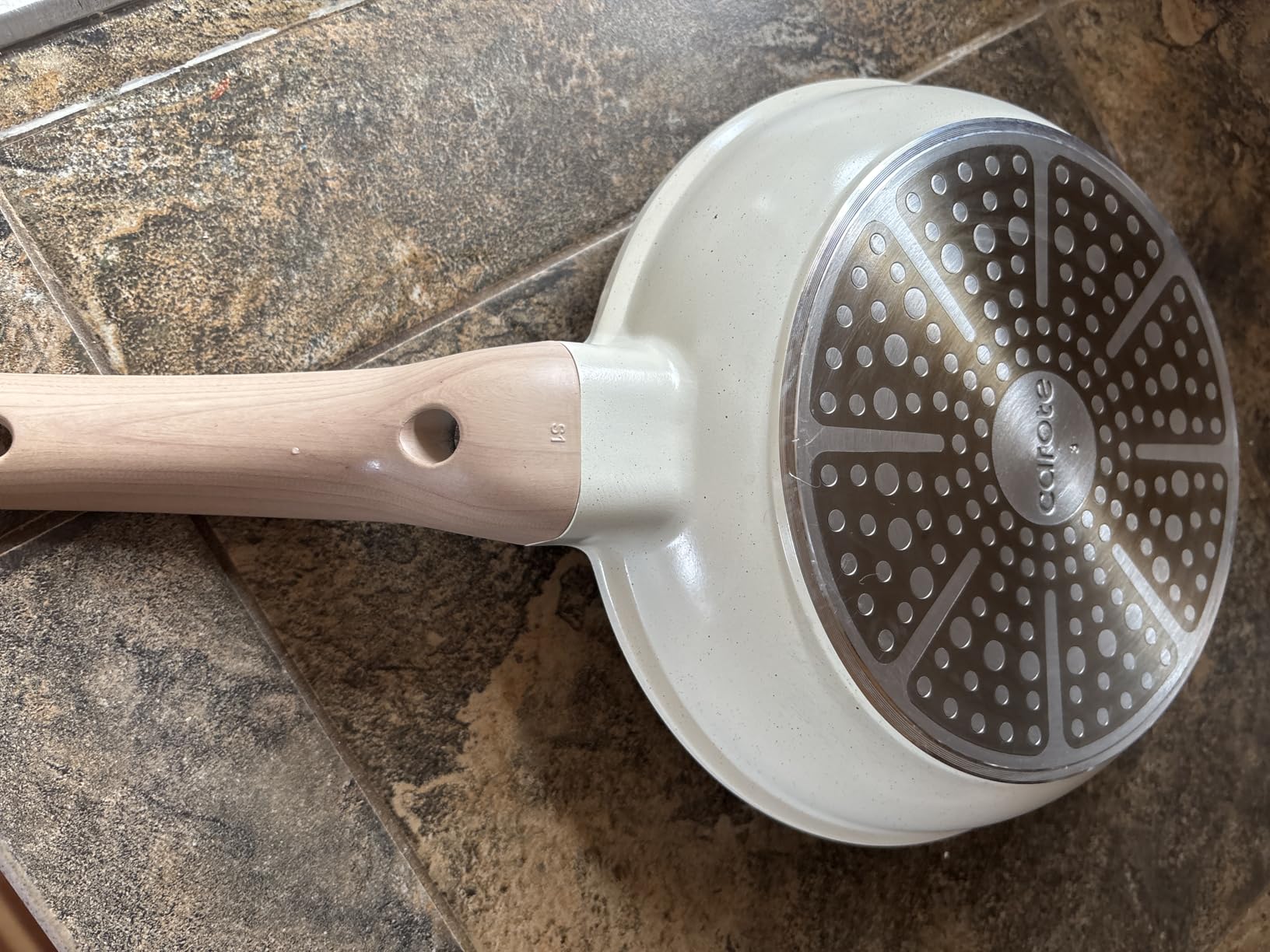 CAROTE Nonstick Frying Pan Skillet,Non Stick Granite Fry Pan Egg Pan Omelet Pans customer photo 2