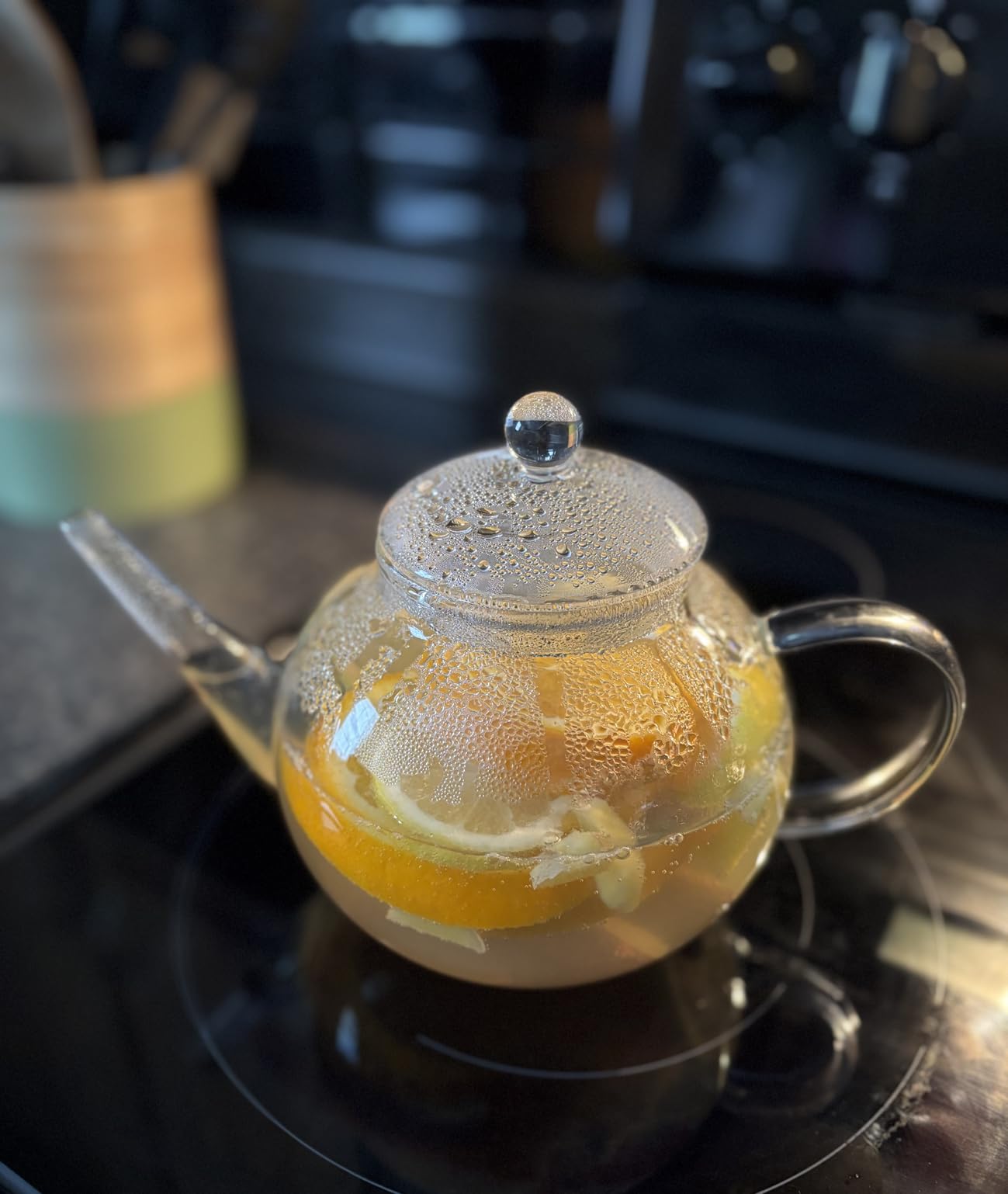 Teabloom Stovetop & Microwave Safe Glass Teapot with Removable Loose Tea Glass Infuser – Includes 2 Blooming Teas – 2-in-1 Tea Kettle and Tea Maker – Tea Purist's Choice Customer Review Teabloom Stovetop & Microwave Safe Glass Teapot with Removable Loose Tea Glass Infuser – Includes 2 Blooming Teas – 2-in-1 Tea Kettle and Tea Maker – Tea Purist's Choice - Customer Photo 2