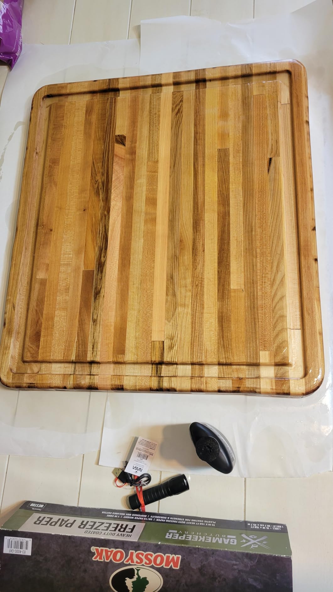 WALRUS OIL - Cutting Board Oil and Wood Butcher Block Oil, 8 oz Bottle, FDA Food-Contact Safe Customer Review WALRUS OIL - Cutting Board Oil and Wood Butcher Block Oil, 8 oz Bottle, FDA Food-Contact Safe - Customer Photo 2
