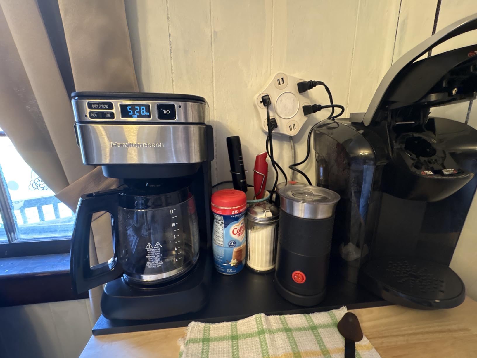 Hamilton Beach 12 Cup Programmable Coffee Maker, FrontFill Drip Coffee Maker customer photo 1