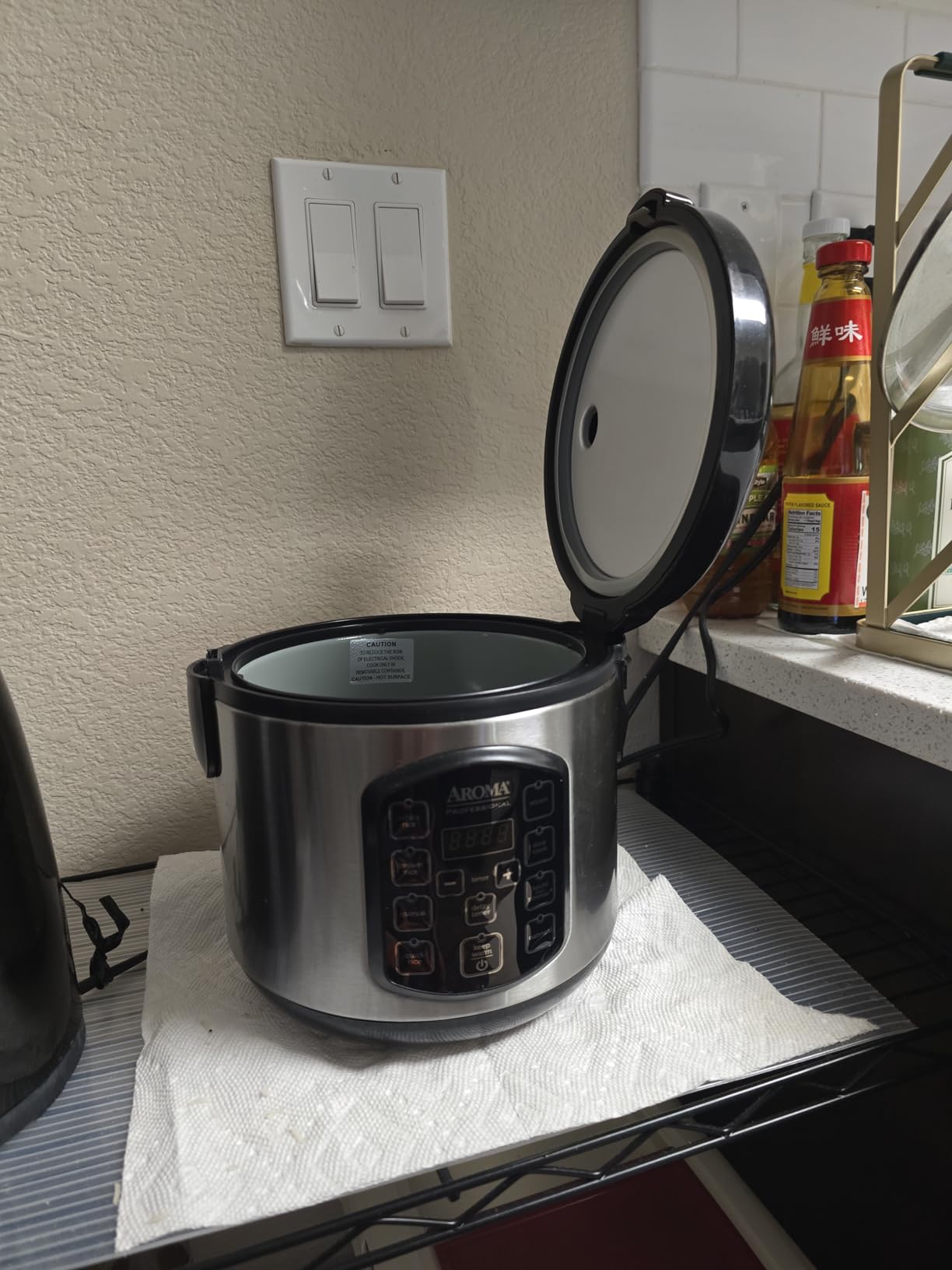 AROMA Professional Digital Rice Cooker, Multicooker, 4-Cup (Uncooked) / 8-Cup (Cooked), Steamer, Slow Cooker, Oatmeal Cooker, STS, Auto Keep Warm, 2 Qt, Stainless Steel Exterior, ARC-954SBD - Customer Photo 1