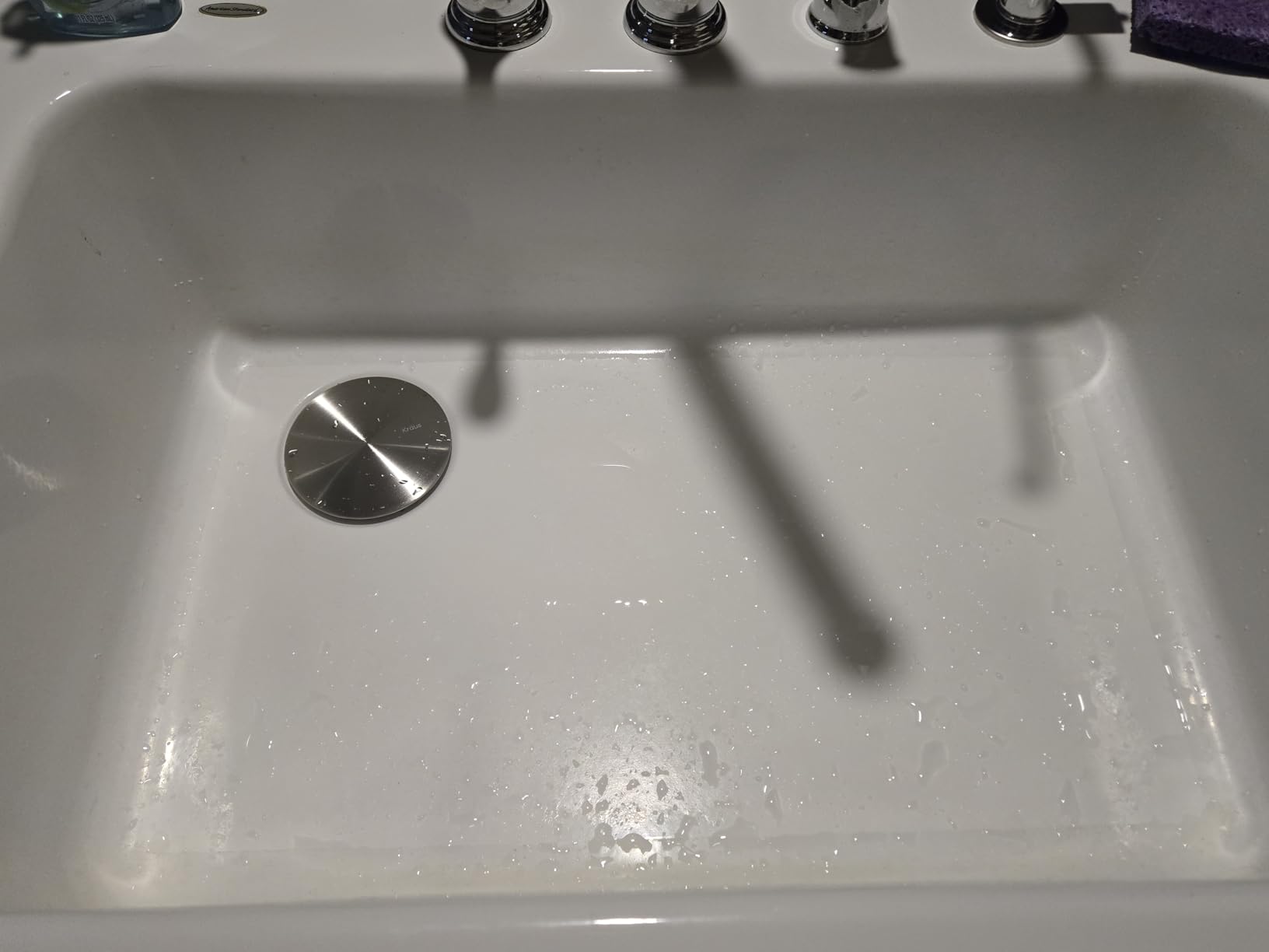 KRAUS Stainless Steel Versi Drain Assembly with FlipCap, ST-4 - Customer Photo 2