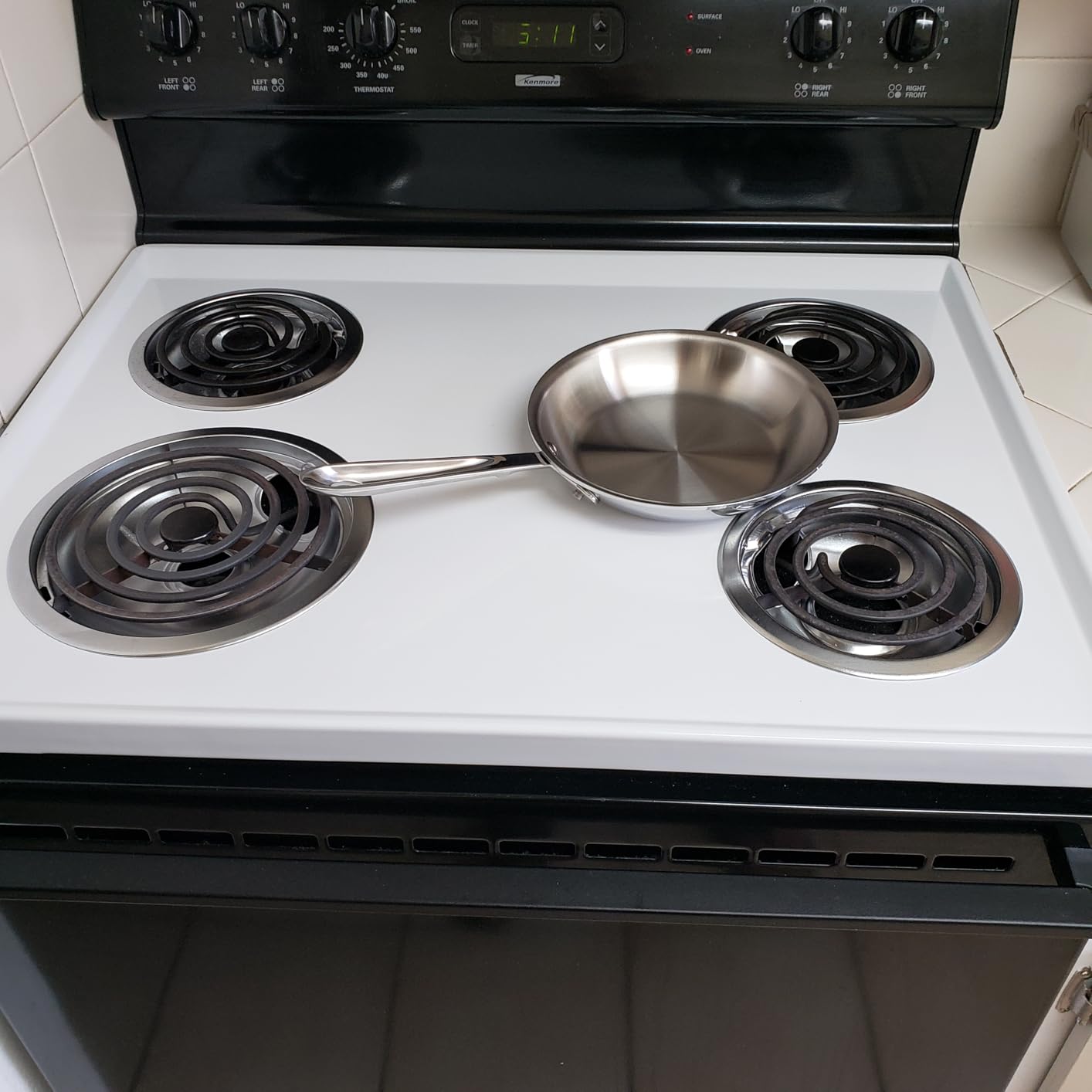 All-Clad D3 3-Ply Stainless Steel Fry Pan Set 2 Piece, 8, 10, Inch Induction Oven Broiler Safe 600F Pots and Pans, Cookware Silver Customer Review All-Clad D3 3-Ply Stainless Steel Fry Pan Set 2 Piece, 8, 10, Inch Induction Oven Broiler Safe 600F Pots and Pans, Cookware Silver - Customer Photo 2