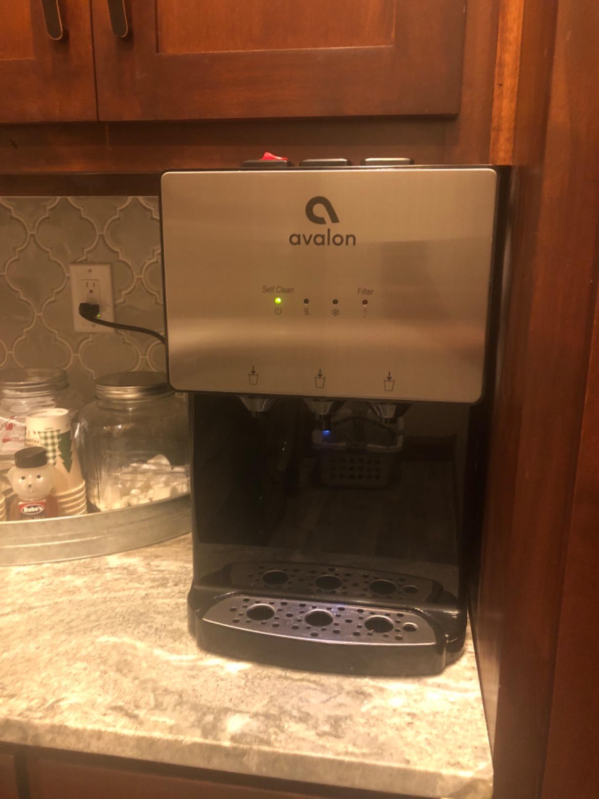 Avalon A12 Countertop Bottleless Water Dispenser, 3 Temperatures, Self Cleaning, Stainless Steel - Customer Photo 2