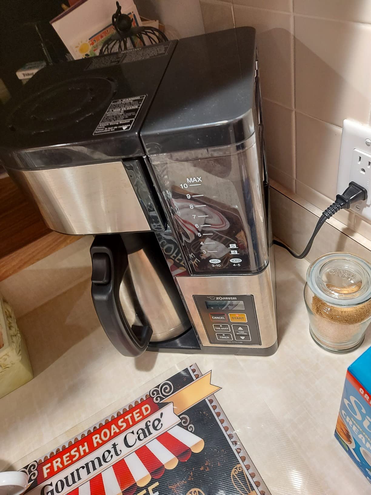 Zojirushi EC-YTC100XB 10-Cup Coffee Maker (Stainless Steel/Black) Customer Review Zojirushi EC-YTC100XB 10-Cup Coffee Maker (Stainless Steel/Black) - Customer Photo 4