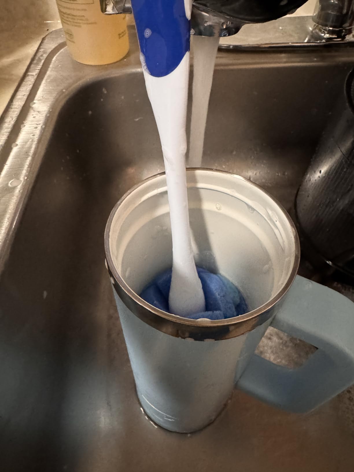 Dawn Ultra Puff Glassware and Dish Cleaning Brush - Customer Photo 1