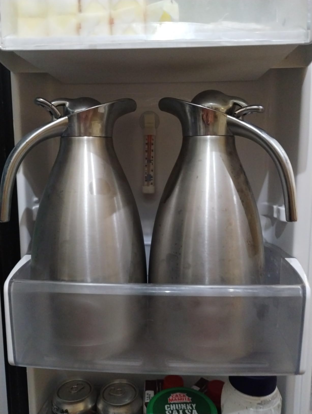 Sumerflos 68 Oz Stainless Steel Coffee Thermal Carafe/Double Walled Vacuum Thermos Insulated / 12 Hour Heat Retention / 2 Liters (Silver) Customer Review Sumerflos 68 Oz Stainless Steel Coffee Thermal Carafe/Double Walled Vacuum Thermos Insulated / 12 Hour Heat Retention / 2 Liters (Silver) - Customer Photo 2