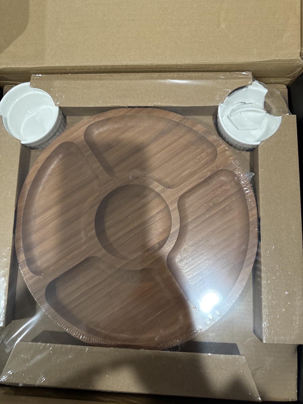 SMIRLY Charcuterie Large Bamboo Cheese Board Set for Serving - House Warming Gifts for New Home, Wedding, Bridal Shower & Birthday, for Women customer photo 1