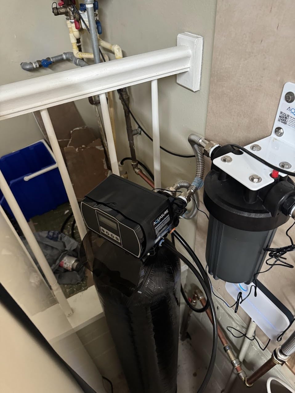 Aquasure Harmony Series 48,000 Grains Whole House Water Softener w/High Efficiency Digital Metered Control Head (48,000 Grains) Customer Review Aquasure Harmony Series 48,000 Grains Whole House Water Softener w/High Efficiency Digital Metered Control Head (48,000 Grains) - Customer Photo 2