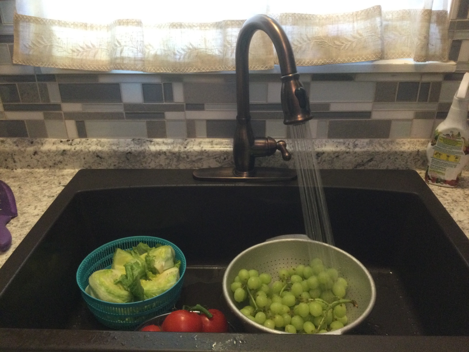 Karran QT-712 33 Inch Drop-In Quartz Composite Single Bowl Kitchen Sink, Top Mount, Heat & Scratch Resistant - Customer Photo 1