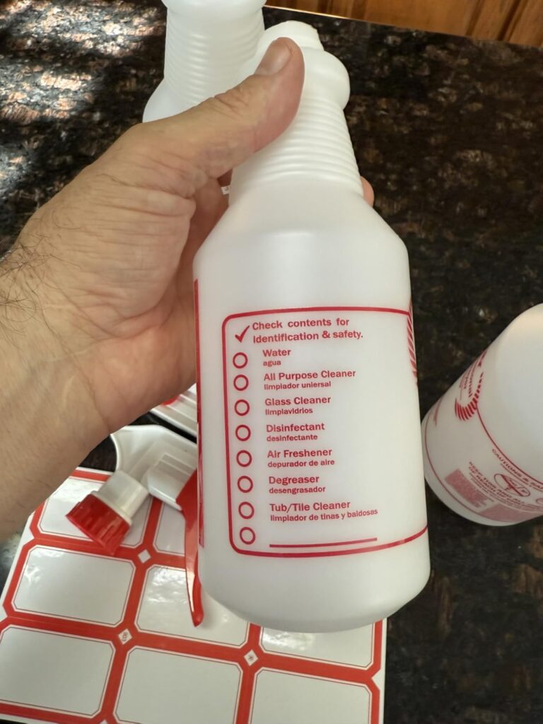 Best Plastic Spray Bottles