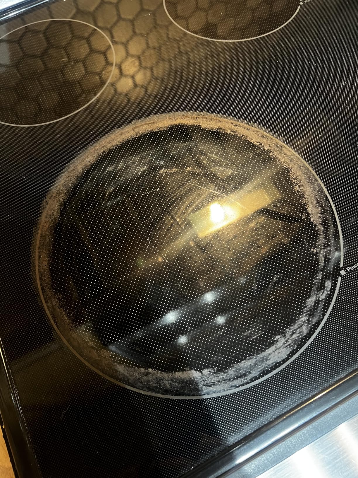 Weiman Glass Cooktop & Stove Top Cleaner Kit, Removes Grease & Burnt-On Food, Safe for Gas, Induction, Electric Cooktops & Air Fryers, Streak-Free Shine, Includes Stove Scraper & Scrubbing Pad, 10 oz Customer Review Weiman Glass Cooktop & Stove Top Cleaner Kit, Removes Grease & Burnt-On Food, Safe for Gas, Induction, Electric Cooktops & Air Fryers, Streak-Free Shine, Includes Stove Scraper & Scrubbing Pad, 10 oz - Customer Photo 1