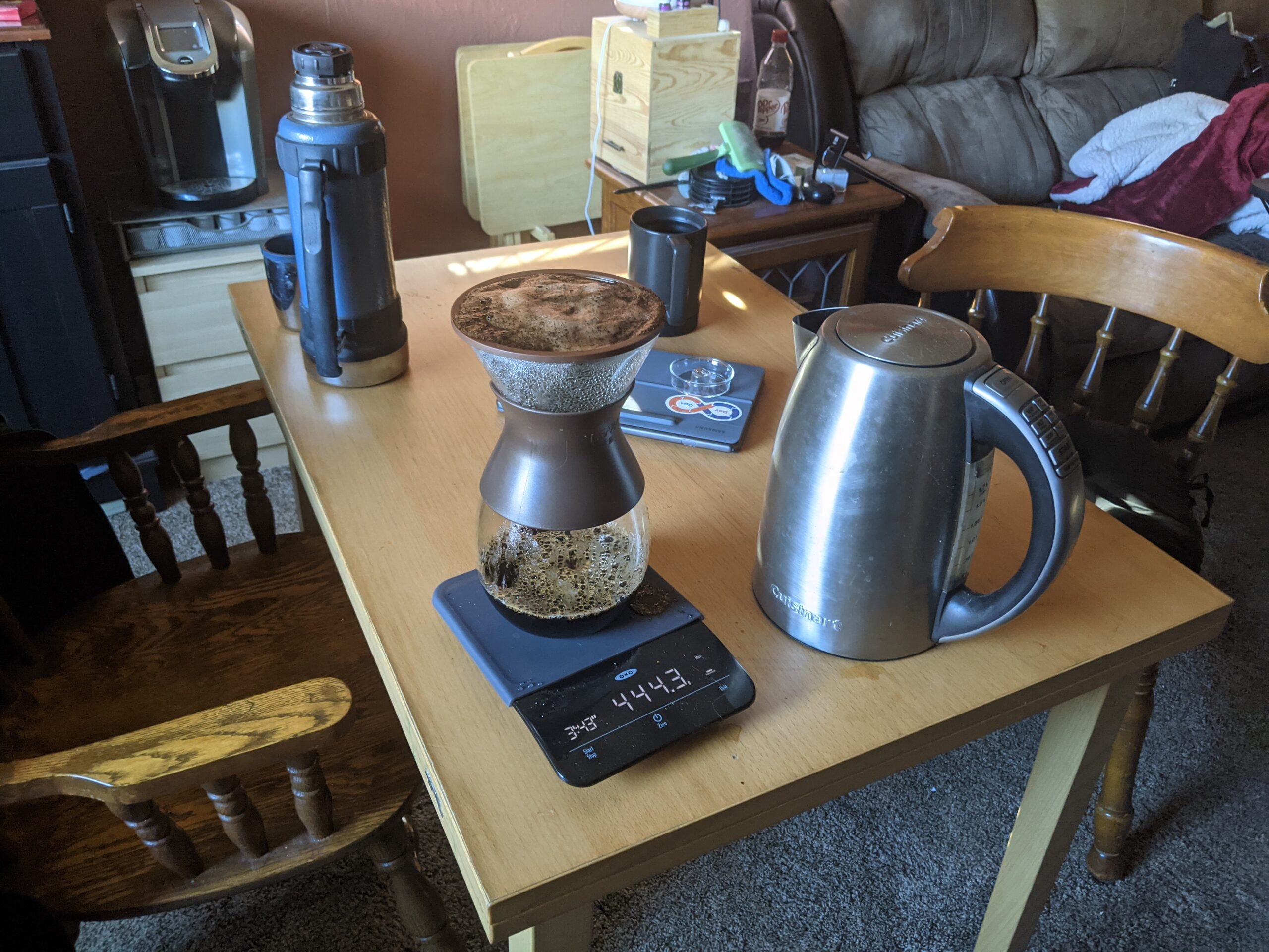 OXO Brew 6 Lb. Precision Coffee Scale with Timer, Black Customer Review OXO Brew 6 Lb. Precision Coffee Scale with Timer, Black - Customer Photo 2