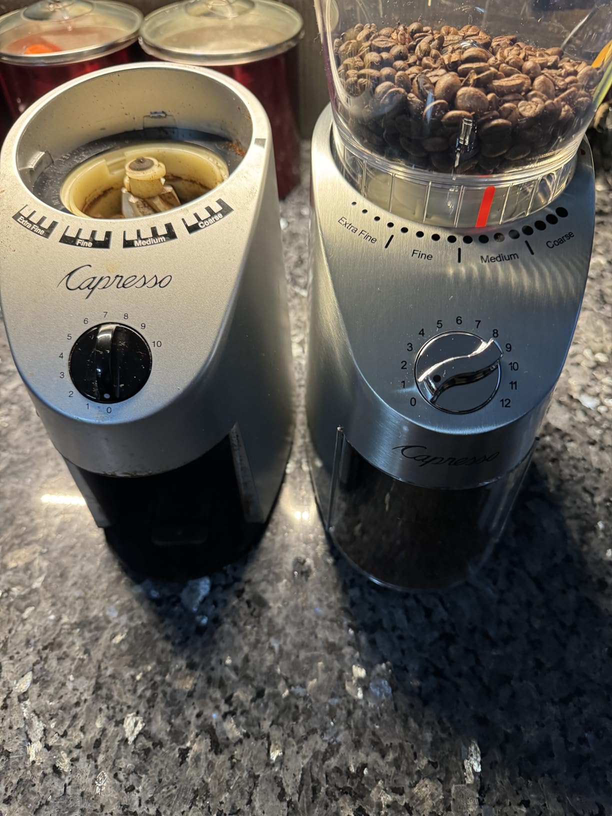 Capresso Infinity Plus Conical Burr Grinder, Black customer photo 2