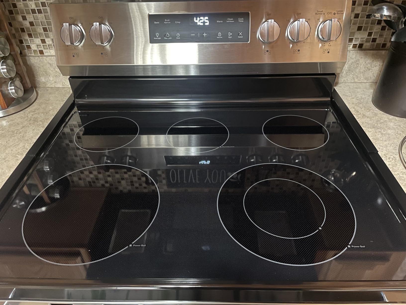 Scotch-Brite Scratch-Free Rejuvenating Glass Cooktop Polish, Leaves a Brilliant Shine, 12 Ounces Customer Review Scotch-Brite Scratch-Free Rejuvenating Glass Cooktop Polish, Leaves a Brilliant Shine, 12 Ounces - Customer Photo 1