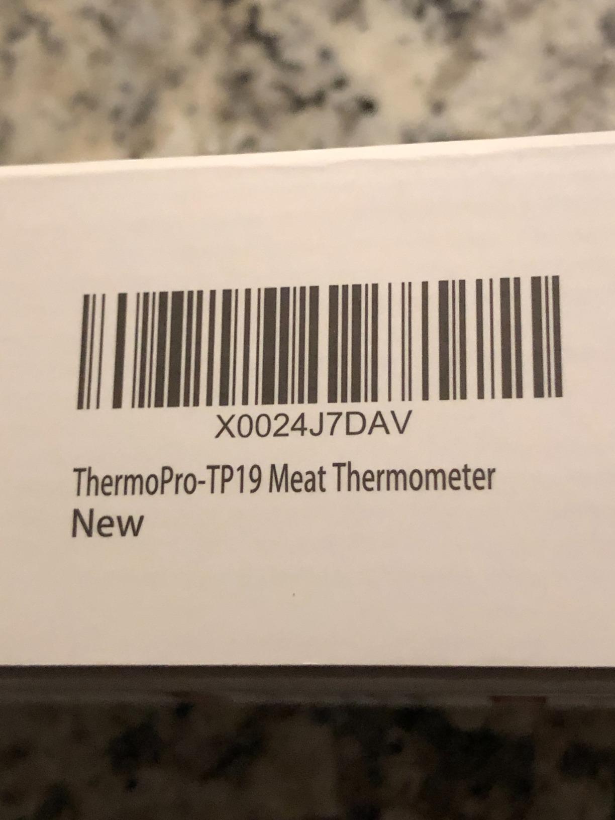 ThermoPro TP19 Waterproof Digital Meat Thermometer for Grilling with Ambidextrous Backlit & Thermocouple Instant Read Kitchen Cooking Food Thermometer for Candy Water Oil BBQ Grill Smoker - Customer Photo 5