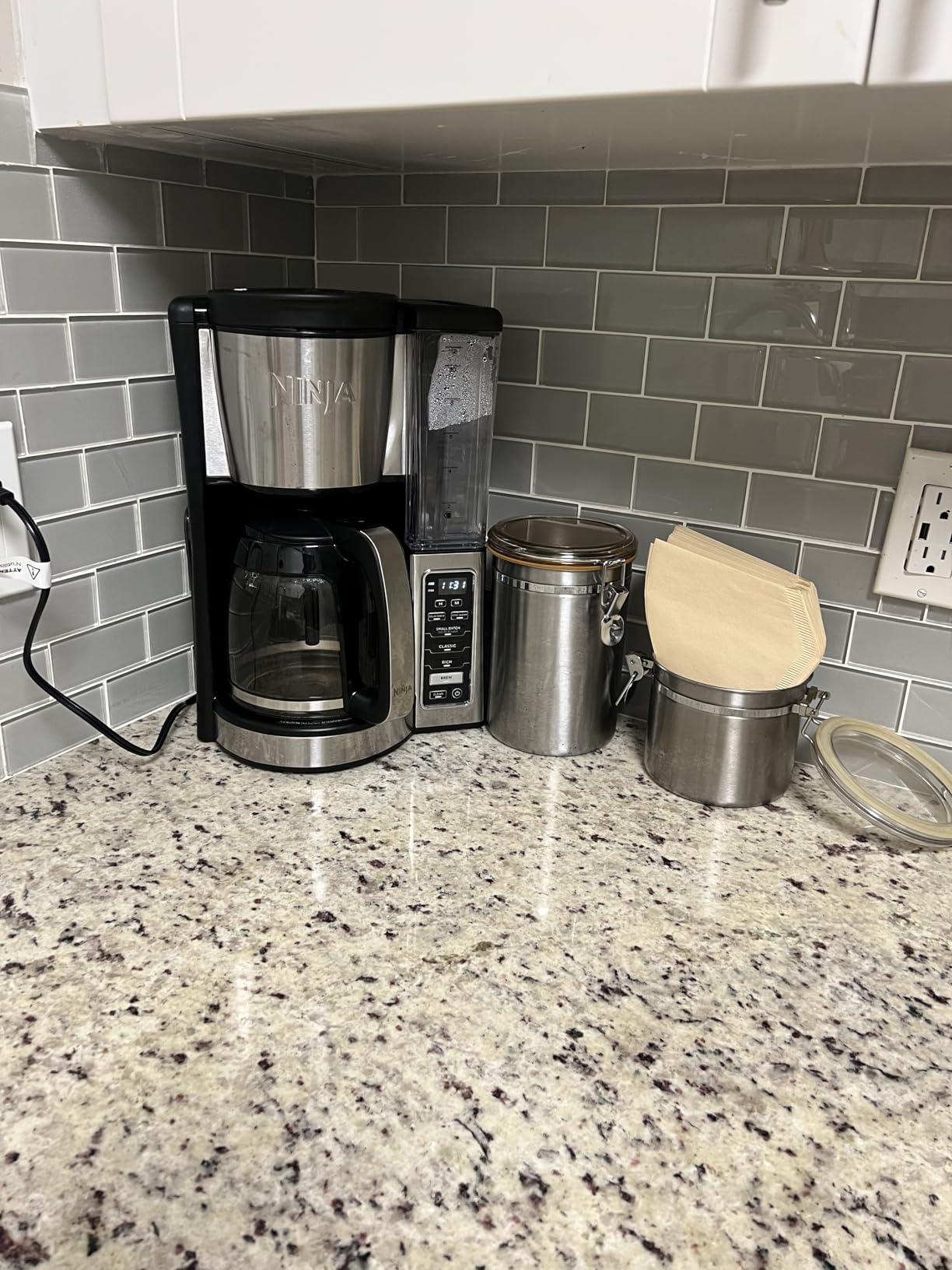 Ninja 12-Cup Programmable Coffee Brewer, 2 Brew Styles, Adjustable Warm Plate, 60oz Water Reservoir, Delay Brew - Black/Stainless Steel - Customer Photo 5