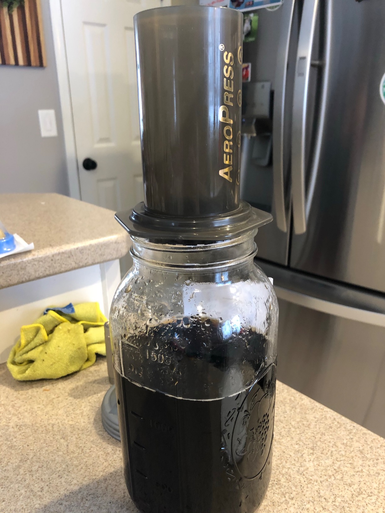 The Original Royal Brew Nitro Cold Brew Coffee Maker - Gift for Coffee Lovers - 64 oz Home Keg, Nitrogen Gas System Coffee Dispenser Kit - Customer Photo 1