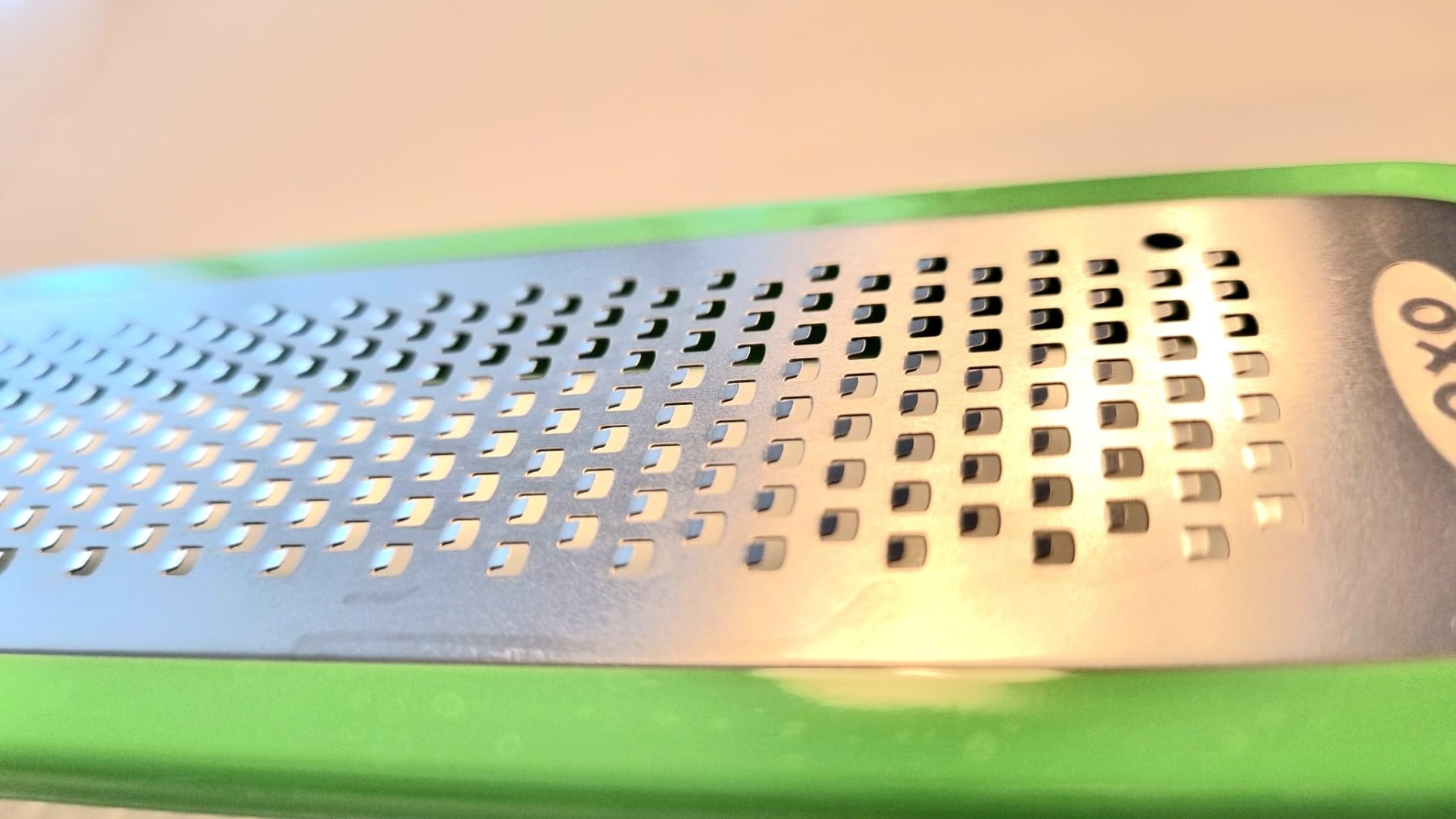 OXO Good Grips Etched Medium Grater, Yellow Customer Review OXO Good Grips Etched Medium Grater, Yellow - Customer Photo 2