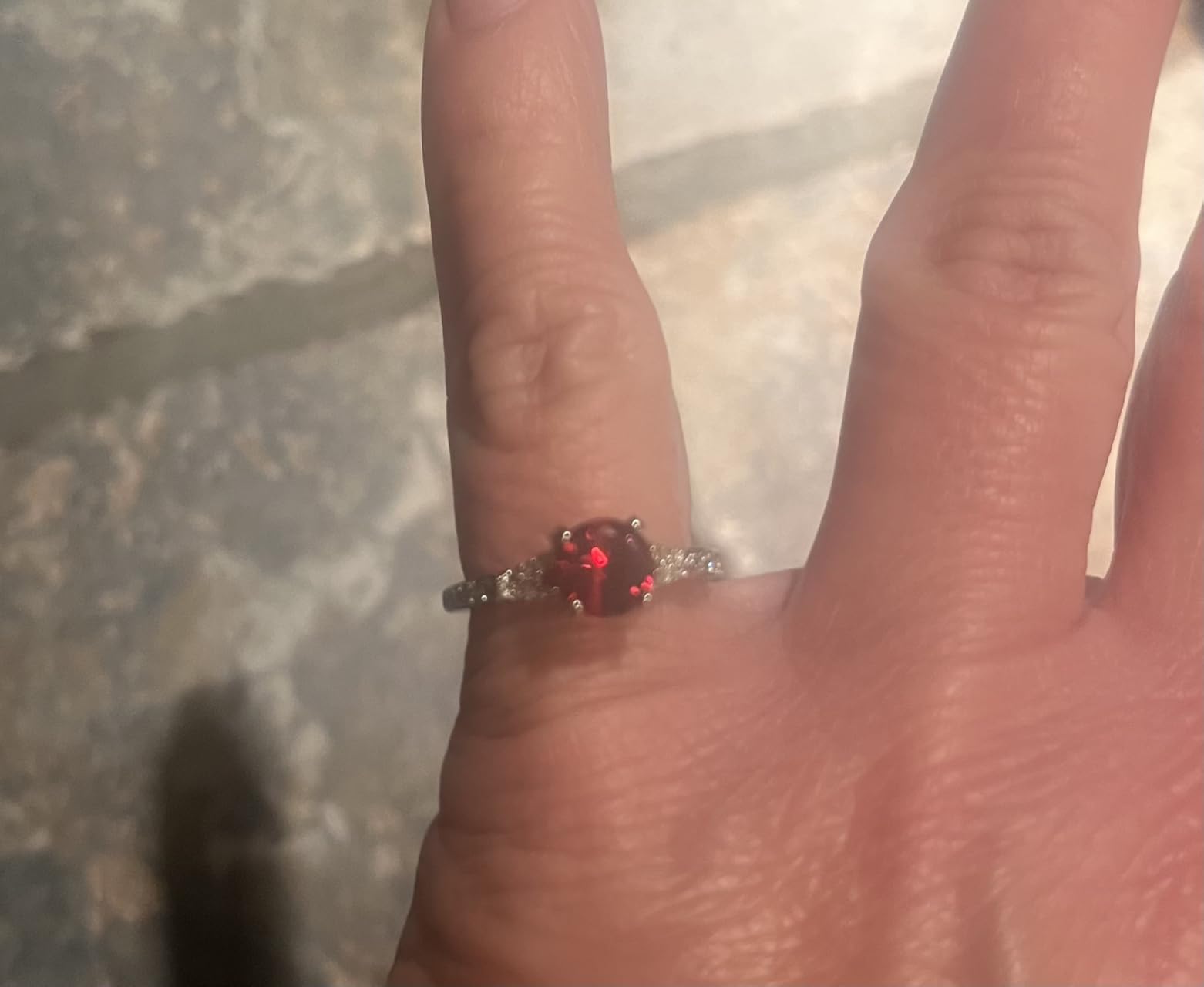 Caramel Coffee Latte Candle with Ring Inside (Surprise Jewelry Valued at $15 to $5,000) Ring Size 8 - Customer Photo 1