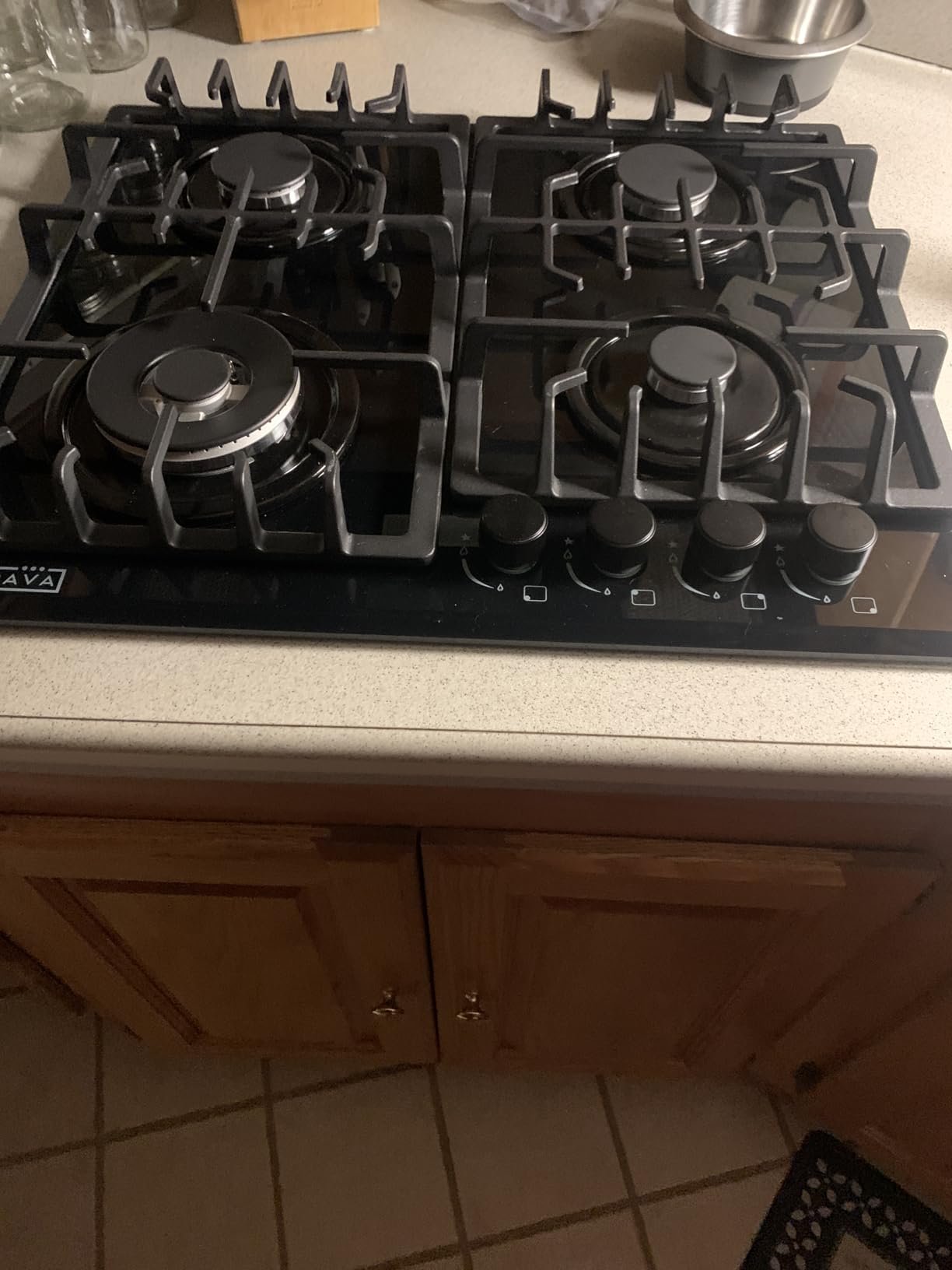 Empava 36 in. Gas Stove Cooktop 6 Italy Sabaf Sealed Burners NG/LPG Convertible in Stainless Steel Customer Review Empava 36 in. Gas Stove Cooktop 6 Italy Sabaf Sealed Burners NG/LPG Convertible in Stainless Steel - Customer Photo 2