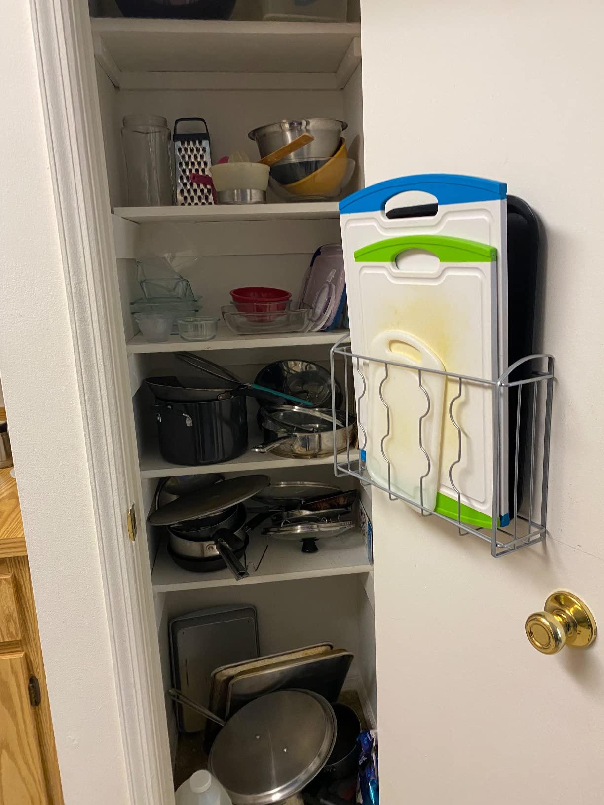 Simple Houseware Over the Cabinet Door Organizer Holder 2 Pack 13.5 Simple Houseware Over the Cabinet Door Organizer Holder 2 Pack 13.5