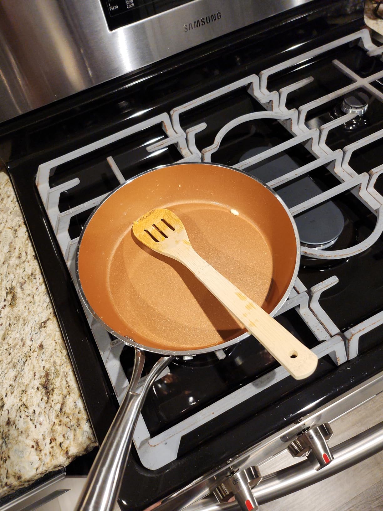 Gotham Steel Hammered 15 Pc Ceramic Cookware Set Nonstick Induction with Bakeware Set customer photo 1