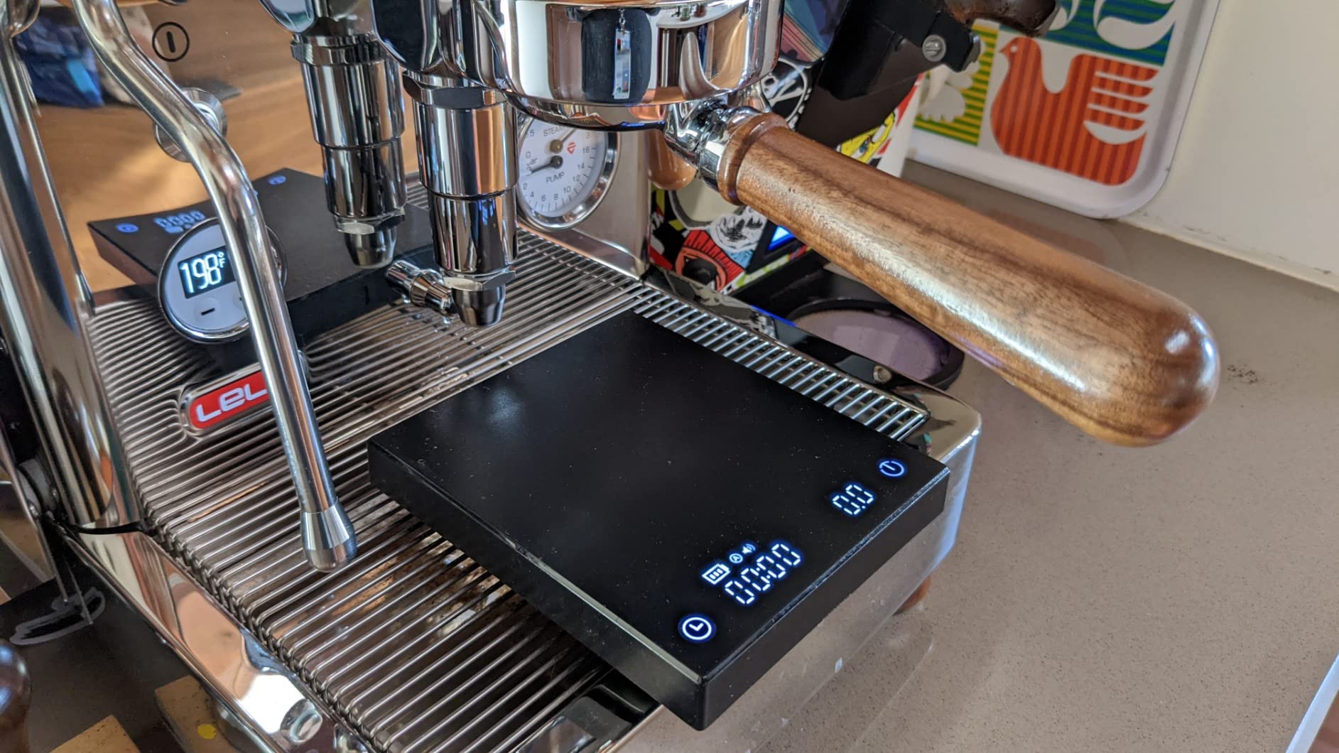 TIMEMORE Coffee Scale Basic 2.0 Electronic Espresso Scale with with Timer,2000 Grams and Water Flow Rate and Timer Function,Flow Rate Display 2024 Upgraded Version Customer Review TIMEMORE Coffee Scale Basic 2.0 Electronic Espresso Scale with with Timer,2000 Grams and Water Flow Rate and Timer Function,Flow Rate Display 2024 Upgraded Version - Customer Photo 1