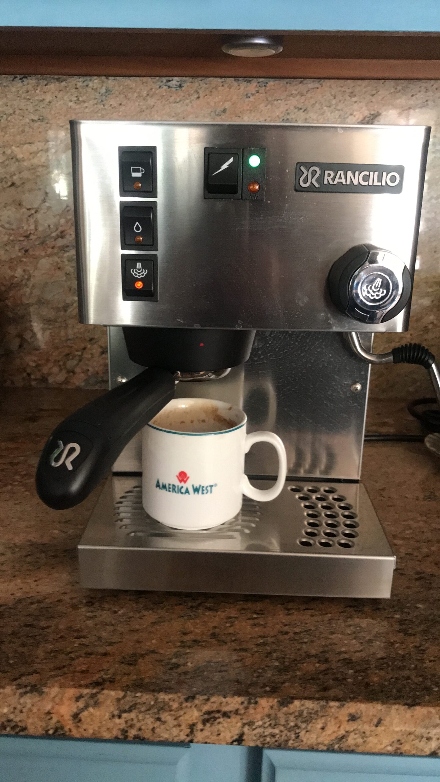 Rancilio Silvia Espresso Machine, Stainless Steel - Customer Photo 1